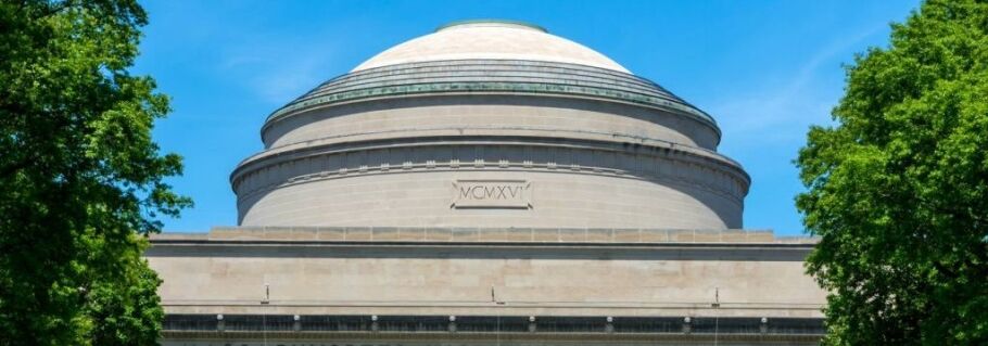 MIT's Great Dome, a symbol of academic excellence and higher education aspirations.