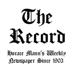 The Record Horace Mann's Weekly Newspaper Logo