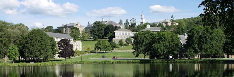 view of Colgate campus